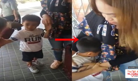 Heartbreaking Video Of OFW Mother Leaving Her Son To Work Abroad