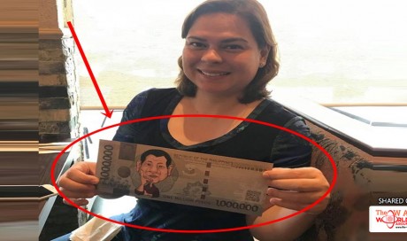 Sara Duterte’s Photo Holding P1 Million Bill Goes Viral