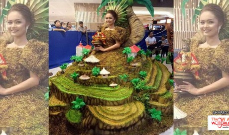 This Sinulog 2018 Festival Queen candidate makes heads turn in rice terraces-inspired Filipiniana 