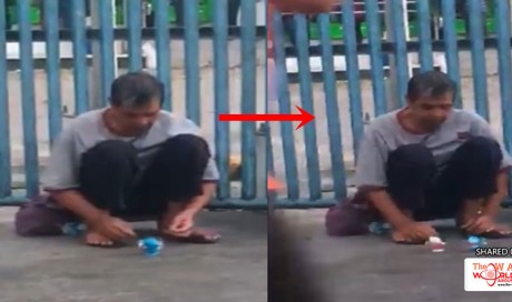 Heartbreaking Video Of Hardworking Father Selling Toys Being Neglected Goes Viral