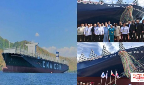 Filipino-Made Gigantic Ship, Now One Of The World’s Biggest Commercial Vessel