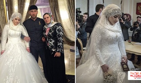 Gorgeous Teenage Bride Was In Tears After She Was Forced to Marry Older 'Police Chief' Guy