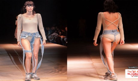 Thong Jeans Hit the Runway At Tokyo Fashion Week