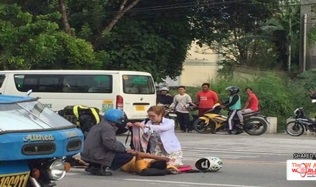 Medical Intern Goes Viral After Assisting Injured Motorist Who Suffered Accident