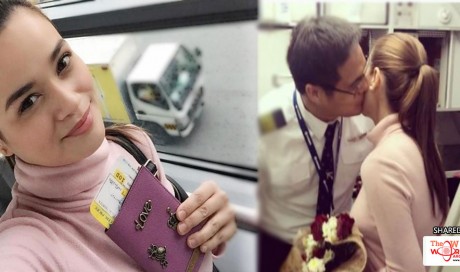Watch: Yasmien Kurdi Gets a Valentine's Day Surprise Inside an Airplane
