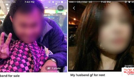 Angry Wife ‘Sells’ Husband on Online Store after Catching Him Cheating, ‘Rents’ His GF in Used Items
