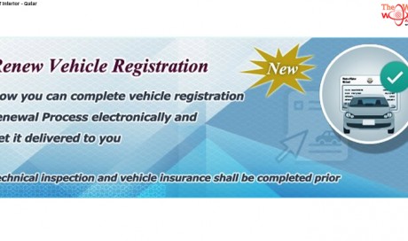 Vehicle registration renewal can now be done electronically, announces MoI