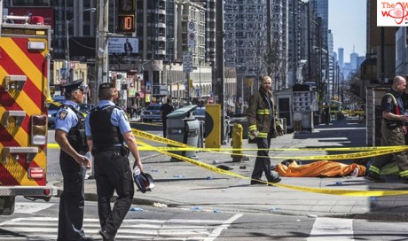 Driver kills 10, injures 15 plowing van into Toronto sidewalk crowd
