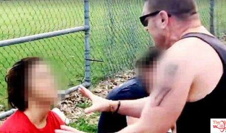 Dad who choked stepdaughter's teenage 'bully' during 'good old fashioned talking to' reveals what set him off
