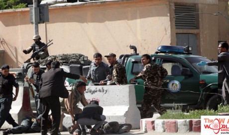 Twin blasts in Afghan capital kill at least 26, including nine journalists
