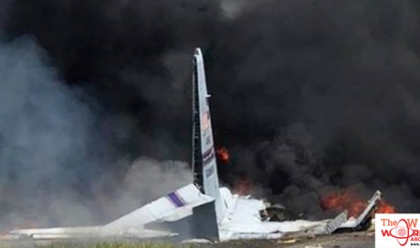 Video: At least 5 killed in military plane crash in US

