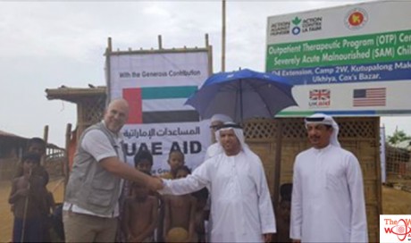 UAE donates Dh7.35m for better nutrition for Rohingya refugees
