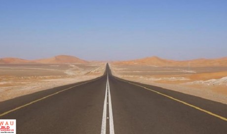The World’s longest straight road record is now held by Saudi Arabia
