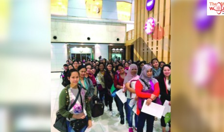 89 Filipina domestic workers leave Kuwait
