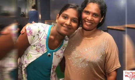 Sri Lankan Housemaid returned home after 17 years receiving 88,600

