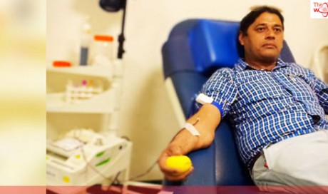 Muslim Man Breaks His Ramzan Fast To Save A Hindu, Eats Food Before Donating Blood
