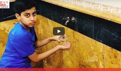 10-year-old boy saves 900 litres of water a month at mosque
