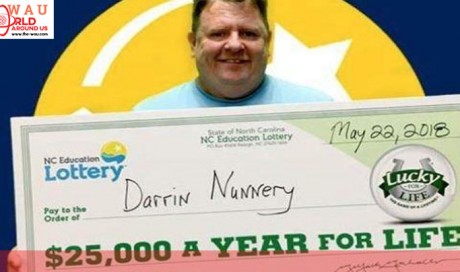 Man wins lottery, to get Dh7,600 a month for life 
