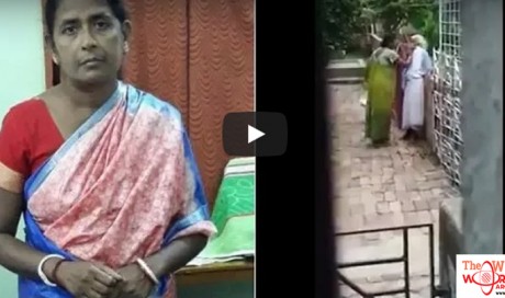 Video Of Woman Mercilessly Beating Mother-In-Law For Plucking Flowers Is Going Viral