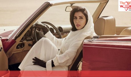 Vogue puts Saudi princess in the driver's seat 
