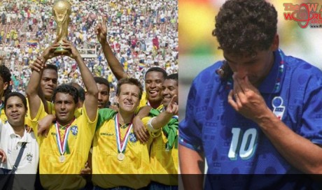 FIFA World Cup Classic - Roberto Baggio's Missed Penalty Sends Brazil Into A Mad Celebration