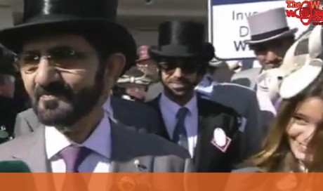 Video: Sheikh Mohammed credits lucky daughter for Derby win