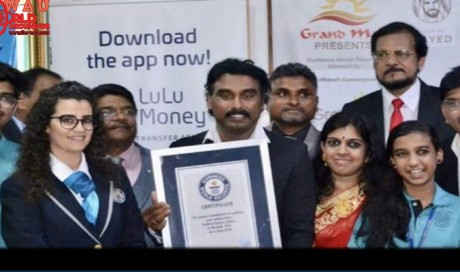 Indian farmer in UAE breaks world record