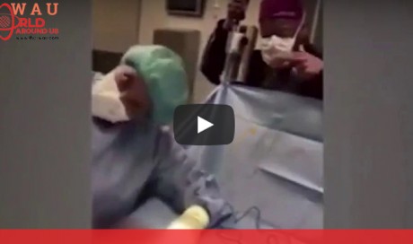 Doctor who danced during surgery is suspended
