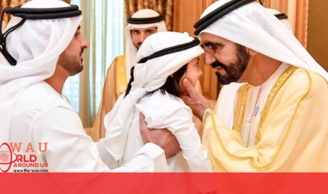Mohammad Bin Rashid receives Eid well-wishers
