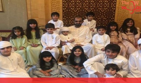 Photos: Sheikh Mohammed celebrates Eid with family in Dubai
