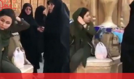 Moral Police Ask This Woman To Wear Her Hijab 'Properly', Her Reaction Is Breaking The Internet