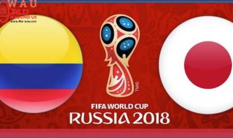 World Cup:  Colombia vs Japan