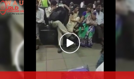 Caught On Cam: Shameless Cop Tries To Inappropriately Touch Woman At Station, Gets Suspended
