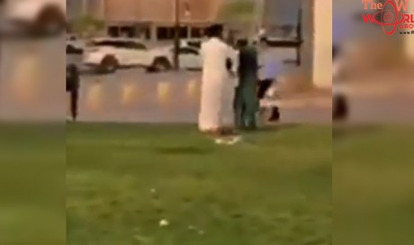 Man in Saudi attacks park worker in viral video
