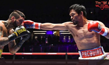 Pacquiao stops Matthysse to win back world title 
