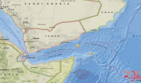 Strong earthquake strikes off Yemen, northwest of Socotra island
