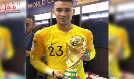 2018 World Cup winners France has a hot Filipino goalkeeper
