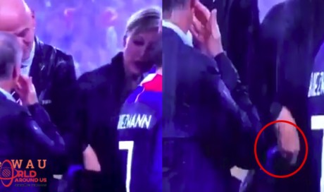 People Think This Woman Tried Stealing A World Cup Winners’ Medal – Here’s The Truth

