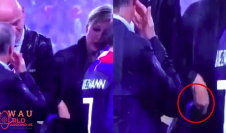 People Think This Woman Tried Stealing A World Cup Winners’ Medal – Here’s The Truth
