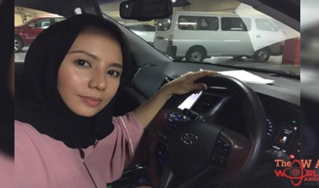 OFW makes history as first Pinay driver in Saudi Arabia
