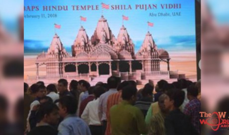 Preparations begin for Abu Dhabi Hindu temple construction
