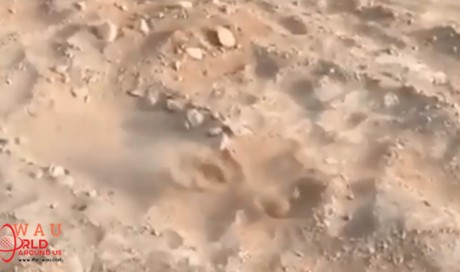 Video: Bizarre boiling UAE sand freaks out residents
