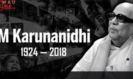 India's senior leader DMK patriarch M Karunanidhi passes away 