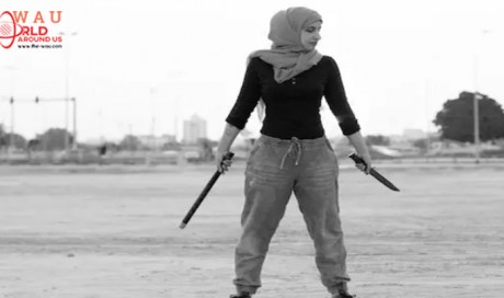 20-year-old Saudi woman teaches Filipino martial arts