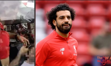 Video apparently shows Mo Salah using a phone while driving

