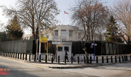 Shots fired at US embassy in Turkish capital, no casualties