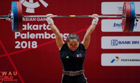 Asian Games: Hidilyn Diaz wins first gold for Philippines