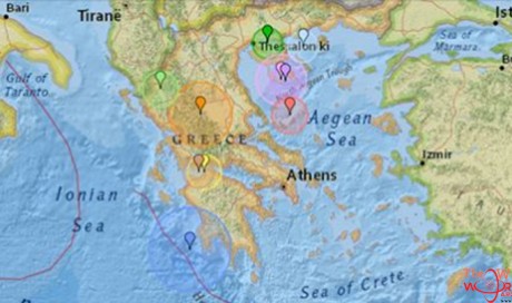 Earthquake with magnitude of 5.0 jolts central Greece