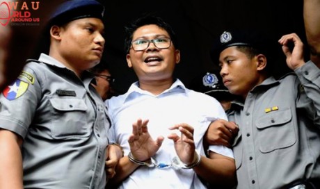 Myanmar court sentences Reuters reporters to 7 years in jail
