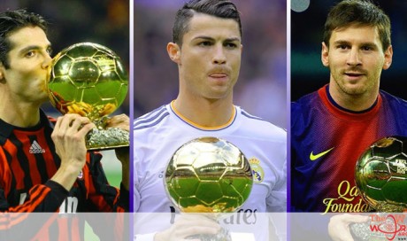 Ballon d'Or from 1956 To 2017